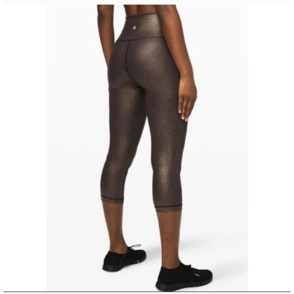 Lululemon Wunder Under High Rise Foil Leggings - Picture 2 of 11